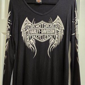 Harley-Davidson Bling Long Sleeve Tunic